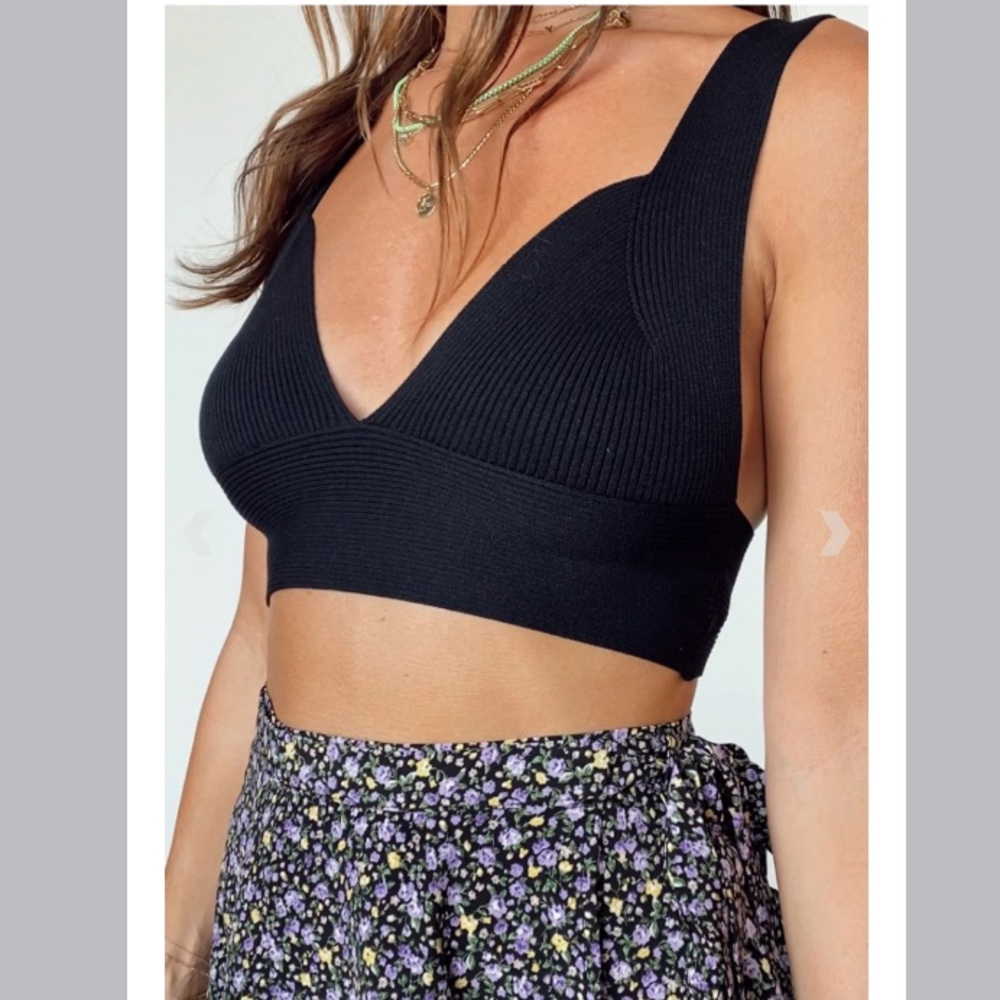 Dreamers By Debut Medium ribbed BRA TOP